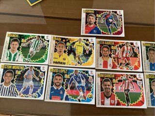 Cromo de fútbol La Liga