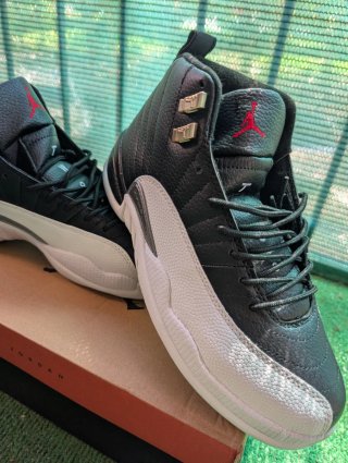 Zapatillas Jordan 12 Retro Negro Blanco