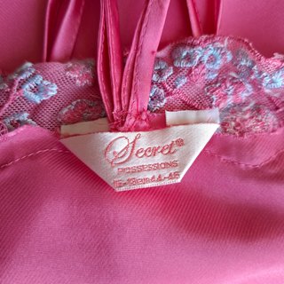 Camisón satinado Secret Possessions rosa