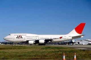 Avión Boeing 747-400 JAL Herpa 1/500