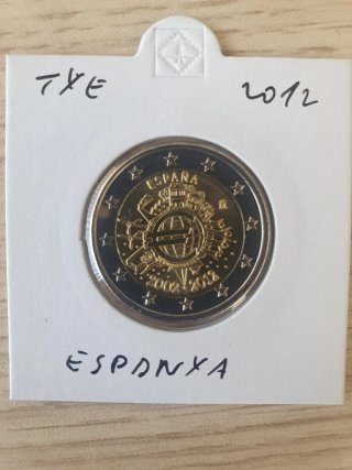 2€ España 2012 TYE