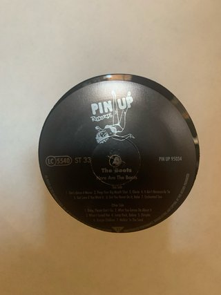 LP VINILO HERE ARE THE BOOTS 1965 PINUP