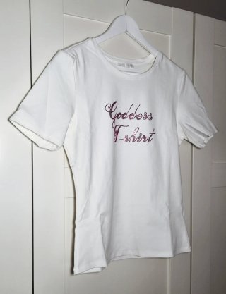 Camiseta blanca Zara talla L