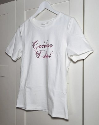 Camiseta blanca Zara talla L