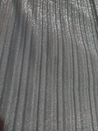Pantaloni bambina 6/7 anni argento