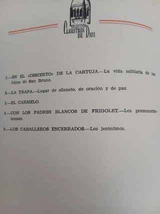 Los caballeros encerrados (Monjes Jeronimos)