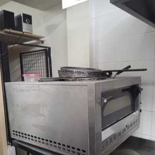 Horno de gas para 4 pizzas
