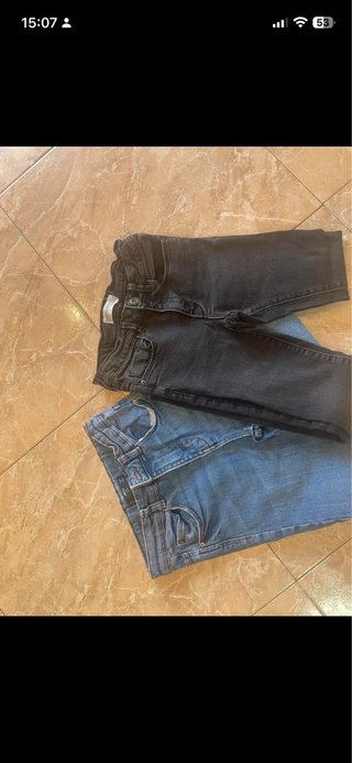 Lote 3 vaqueros niña Mango Zara