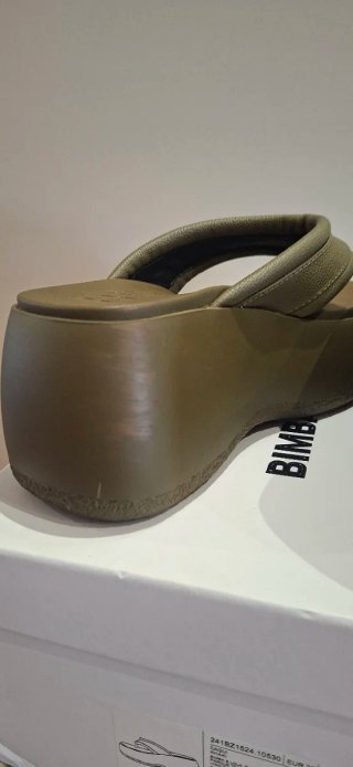 BIMBA Y LOLA Sandalias Verde Oliva