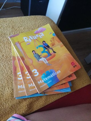 Vendo libros de matemáticas SM de 3° primaria