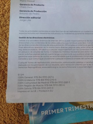 Vendo libros de matemáticas SM de 3° primaria