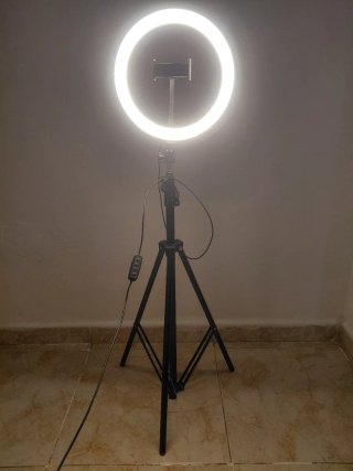Aro de Luz LED con Trípode