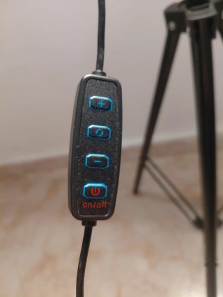 Aro de Luz LED con Trípode