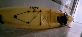 Kayak Shark 1 Amarillo