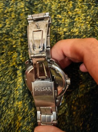 Pulsar Solar Reloj Hombre Grande
