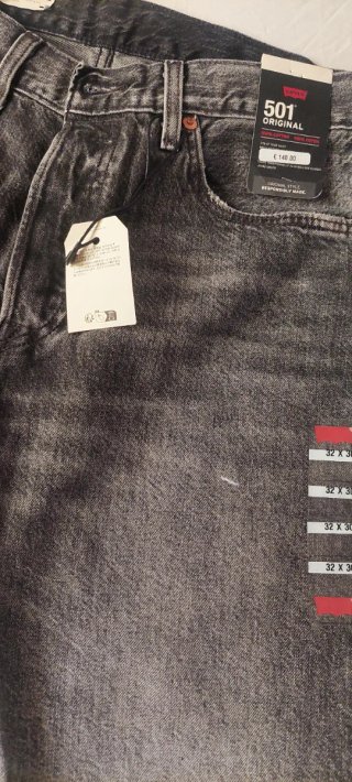 Bermuda Levi's 501 Original Talla M
