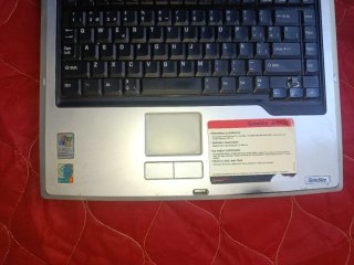 Portátil Toshiba Satellite A40 Piezas