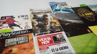 Lote Manuales Videojuegos PS1, PS2, PS3, Xbox 360.