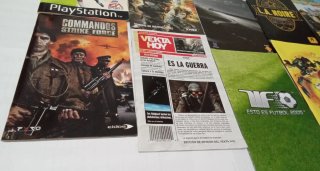 Lote Manuales Videojuegos PS1, PS2, PS3, Xbox 360.