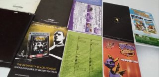 Lote Manuales Videojuegos PS1, PS2, PS3, Xbox 360.