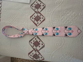 Corbata Pokémon Jigglypuff Rosa