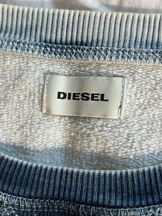 Sudadera Diesel efecto desgastado