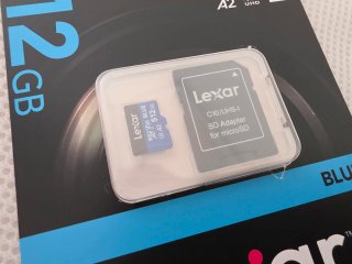 Tarjeta MicroSDXC Lexar 512GB UHS-I Azul