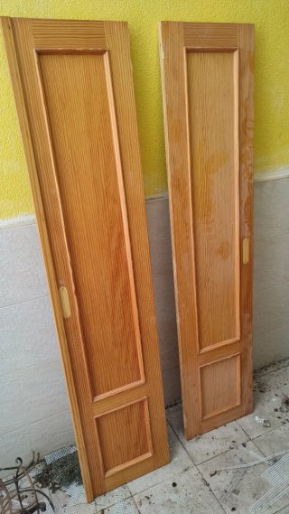 Puerta de pino para interior