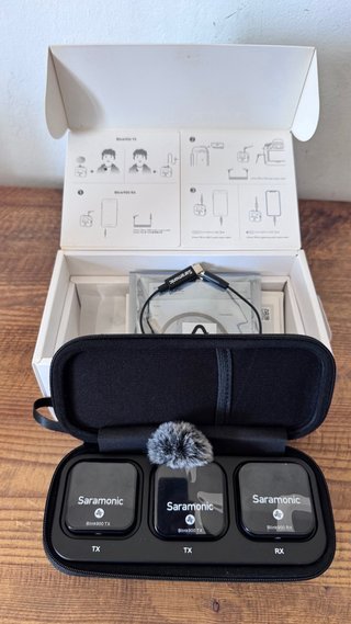 Saramonic Blink900 B2 Micrófono Inalámbrico Dual
