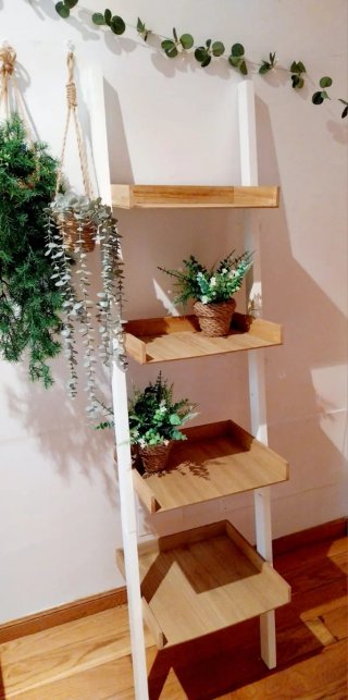Estantería Escalera Madera