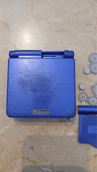 Cover Nintendo Game Boy Advance SP Argento