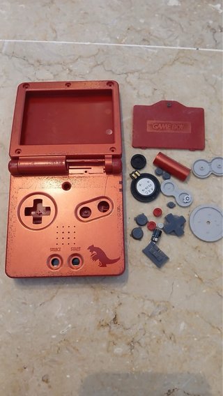 Cover Nintendo Game Boy Advance SP Argento