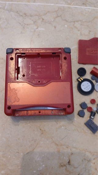 Cover Nintendo Game Boy Advance SP Argento