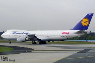 Avión Boeing 747-200F LUFTHANSA CARGO Herpa 1/500