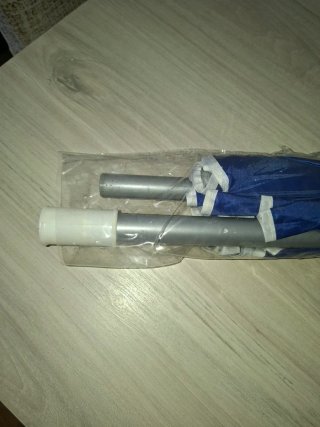 Sombrilla azul 160 cm