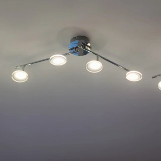 Lámpara de techo moderna 4 focos 20 euros cada uno