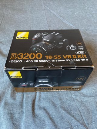 Camara Fotos Reflex Nikon D3200 18-55 VR II KIT