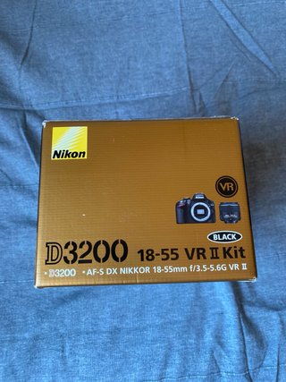 Camara Fotos Reflex Nikon D3200 18-55 VR II KIT