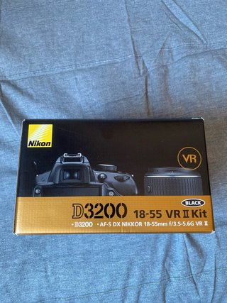 Camara Fotos Reflex Nikon D3200 18-55 VR II KIT