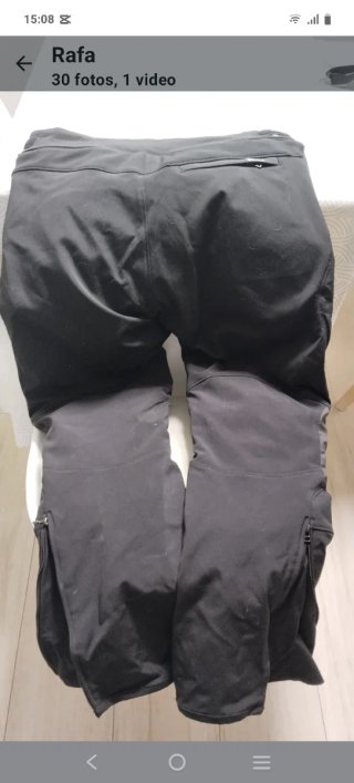 2 Pantalones Moto Dainese Negros