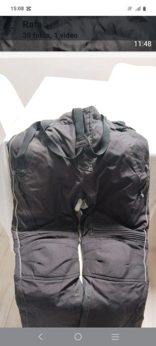 2 Pantalones Moto Dainese Negros