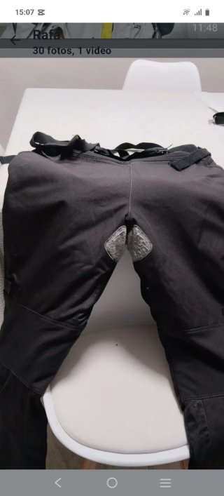 2 Pantalones Moto Dainese Negros