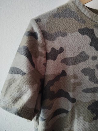 Vestido Zara Camuflaje con etiqueta