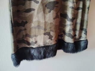 Vestido Zara Camuflaje con etiqueta