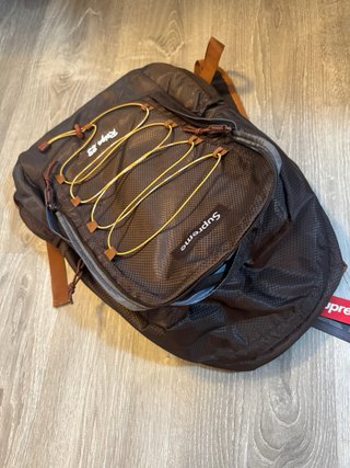 Mochila Supreme Marrón Cordura