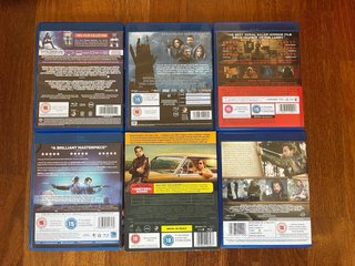 Lote de 20 Blurays UK (Región B)