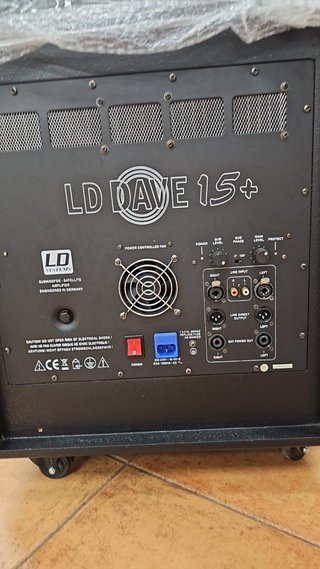 LD Systems DAVE 15+ Sistema de Sonido 2.1
