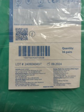 Guanti Ansell AlphaTec 58-008 Taglia 8/9-10