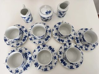 Juego de café Vista Alegre porcelana