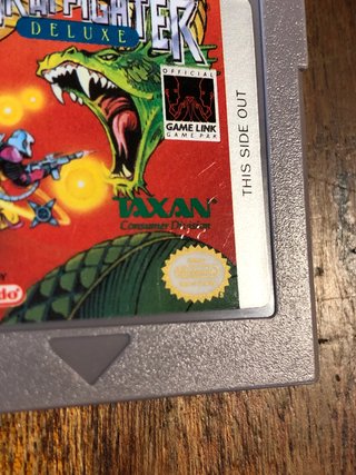 Burai Fighter deluxe gameboy
